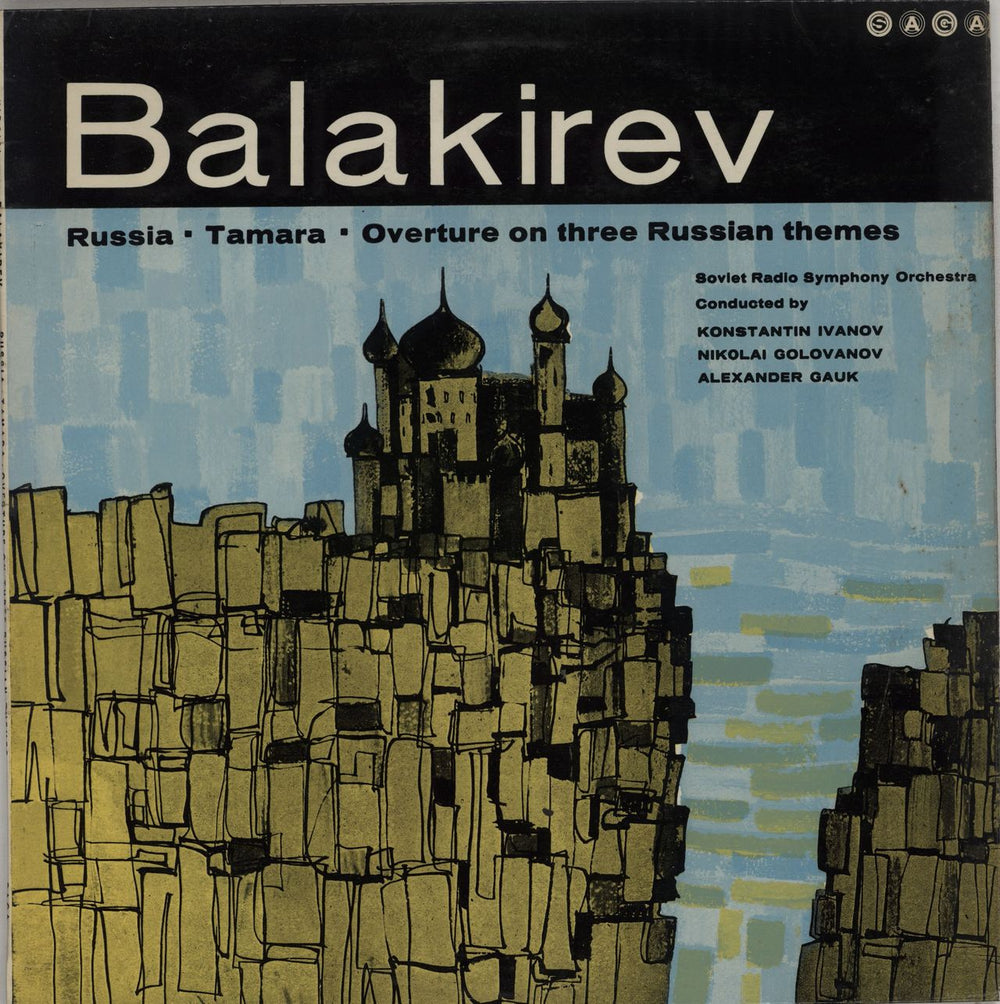 Mily Balakirev Russia / Overture On Three Russian Themes / Tamara UK vinyl LP album (LP record) XID5101