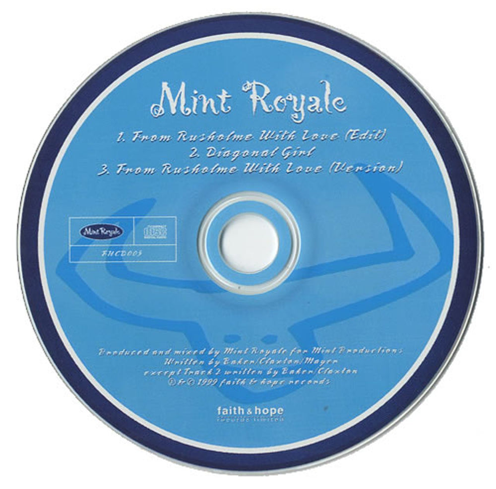 Mint Royale From Rushmore With Love UK Promo CD single (CD5 / 5") RHCD005