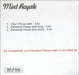 Mint Royale I Don't Know (Edit) UK Promo CD-R acetate CD-R ACETATE