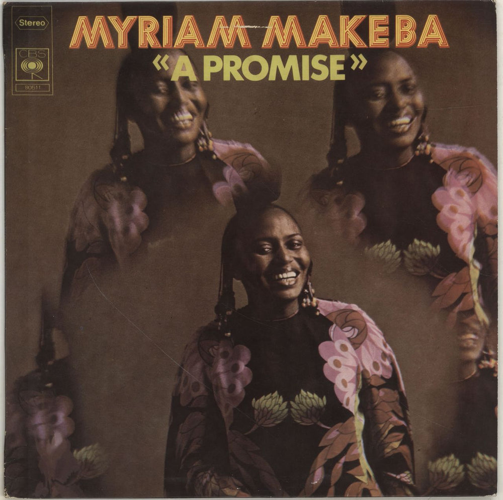 Miriam Makeba A Promise Italian vinyl LP album (LP record) 80511