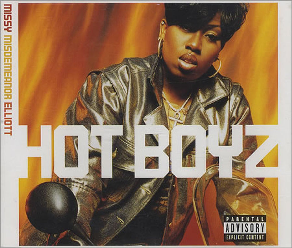 Missy Misdemeanor Elliott Hot Boyz German CD single (CD5 / 5") 7559-67002-2