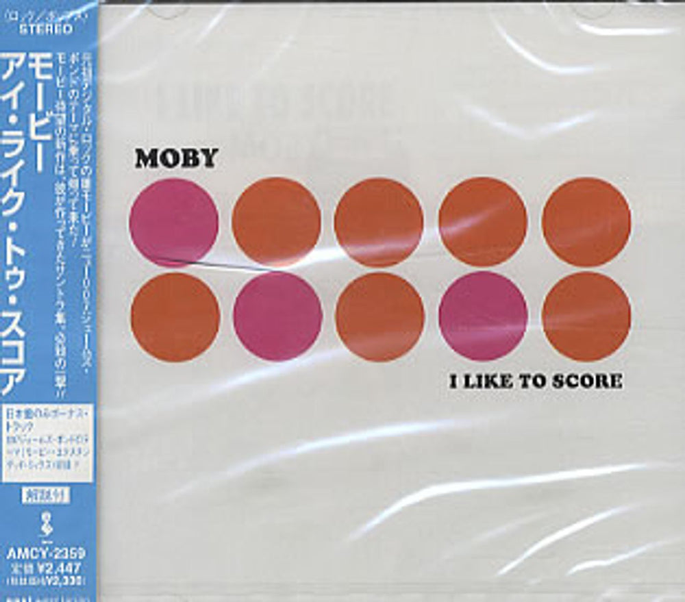 Moby I Like To Score - Music From Films Vol. 1 Japanese Promo CD album (CDLP) AMCY-2359