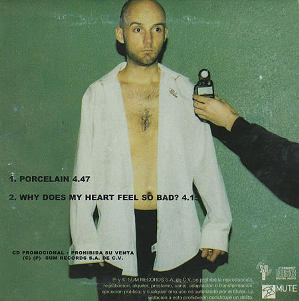 Moby Play Mexican Promo CD single (CD5 / 5") MBYC5PL172381