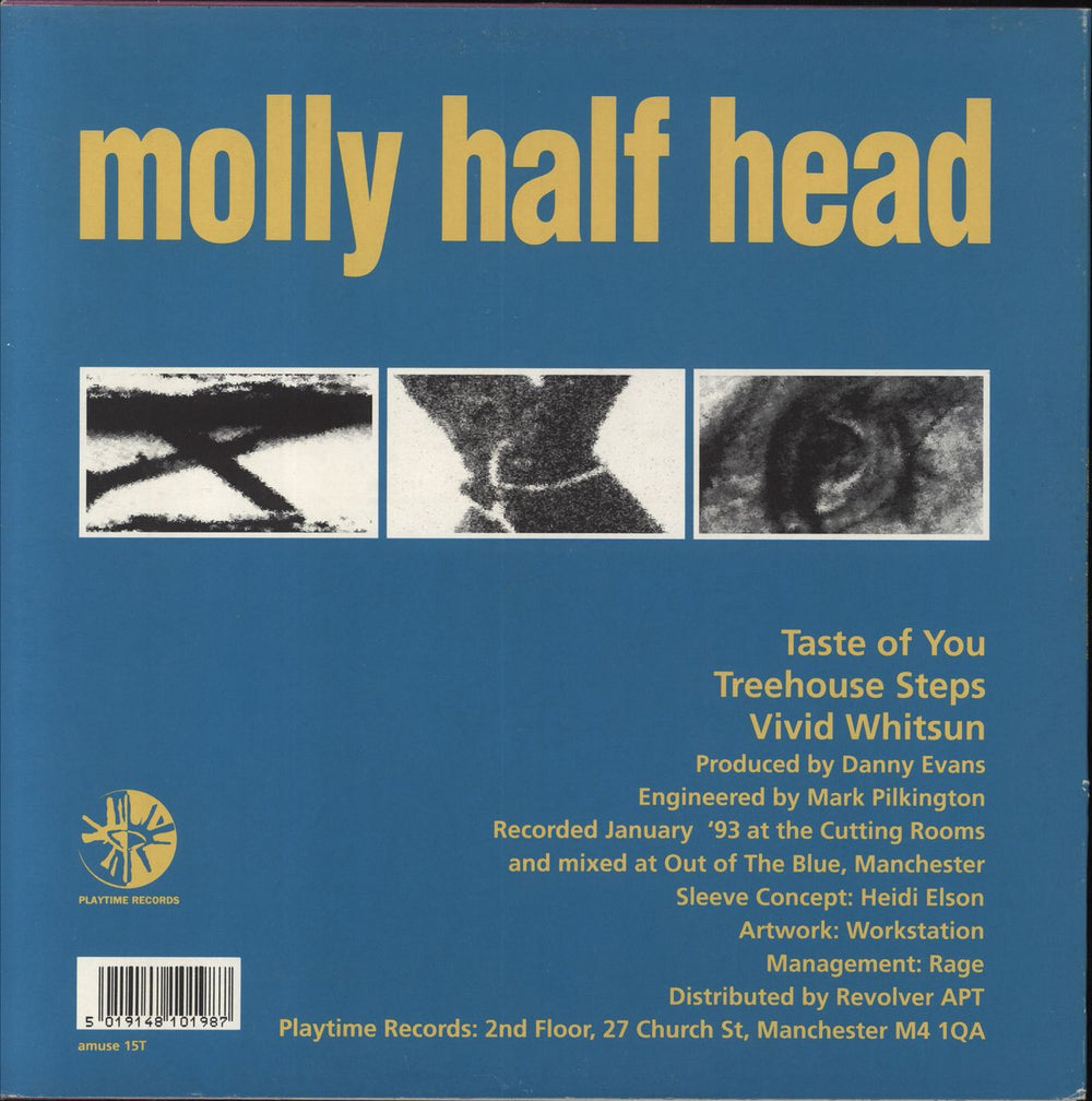 Molly Half Head Taste Of You UK 10" vinyl single (10 inch record) 5019148101987