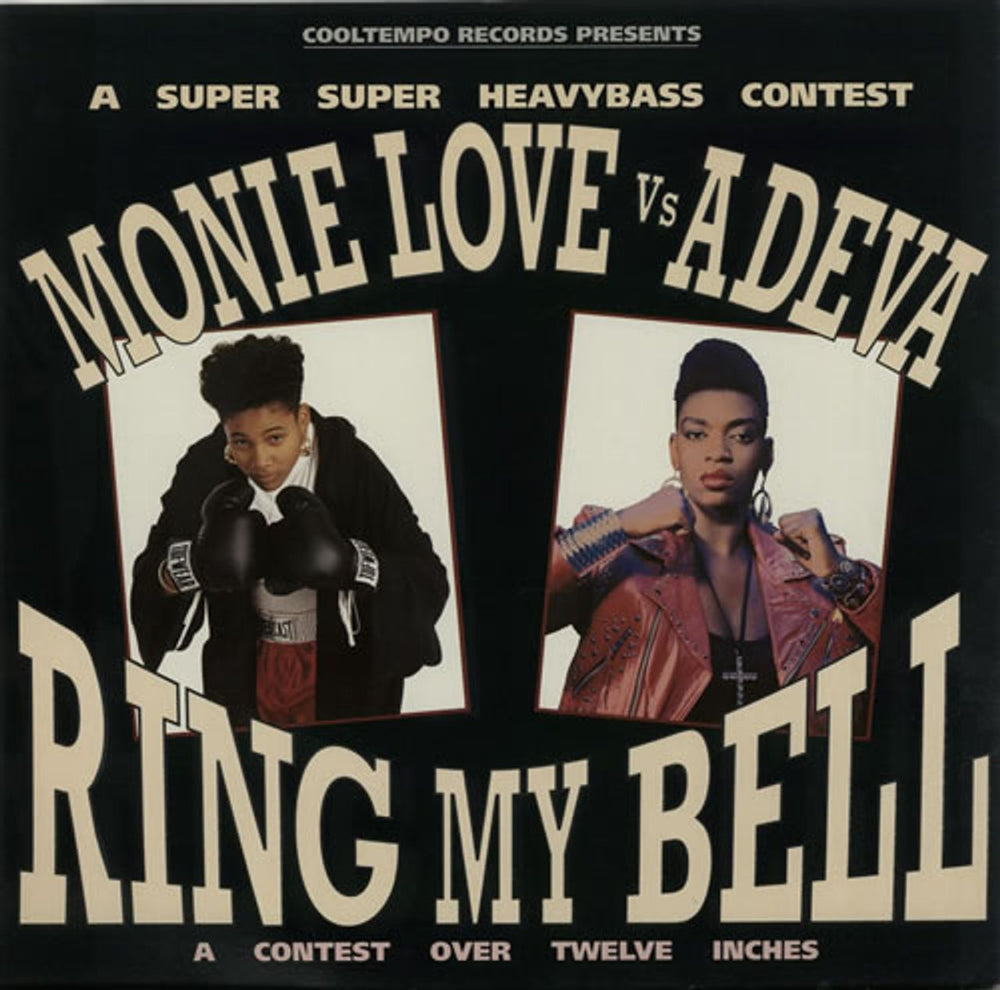 Monie Love Ring My Bell UK 12" vinyl single (12 inch record / Maxi-single) COOLX224