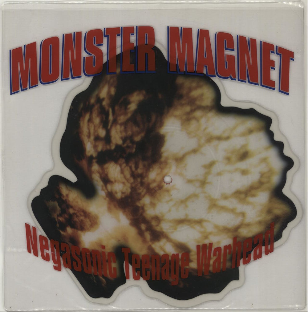 Monster Magnet Negasonic Teenage Warhead - Shaped Disc UK shaped picture disc (picture disc vinyl record) 580978-7