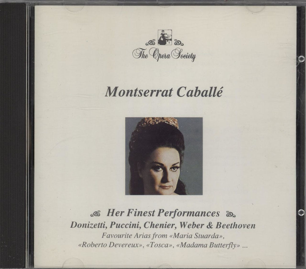 Montserrat Caballe Her Finest Performances Italian CD album (CDLP) OSCD203