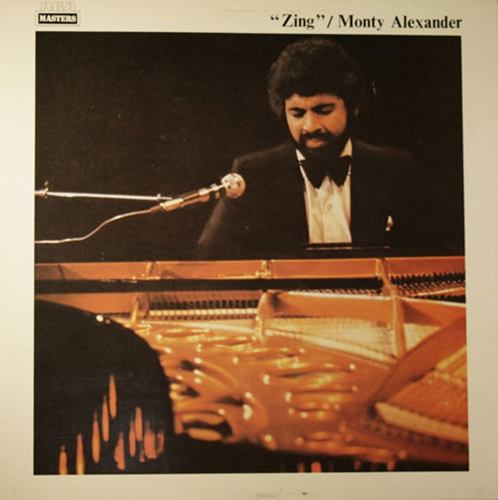 Monty Alexander Zing French vinyl LP album (LP record) PL42777