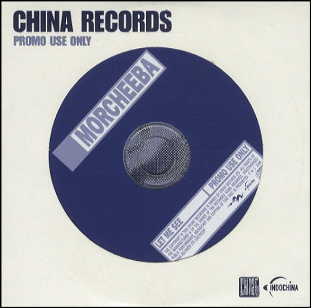 Morcheeba Let Me See UK Promo CD single (CD5 / 5") 1D076CDP