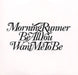 Morning Runner Be All You Want Me To Be UK Promo CD single (CD5 / 5") CDRDJ6674