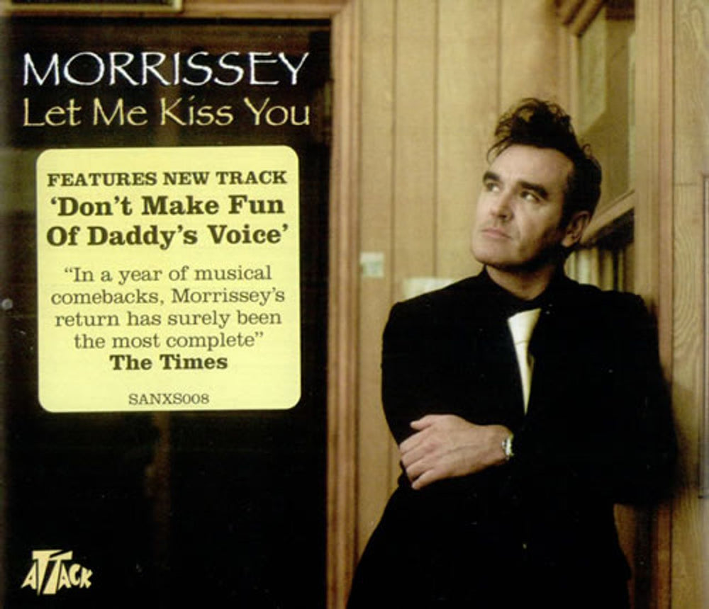 Morrissey Let Me Kiss You UK CD single (CD5 / 5") ATKXS008