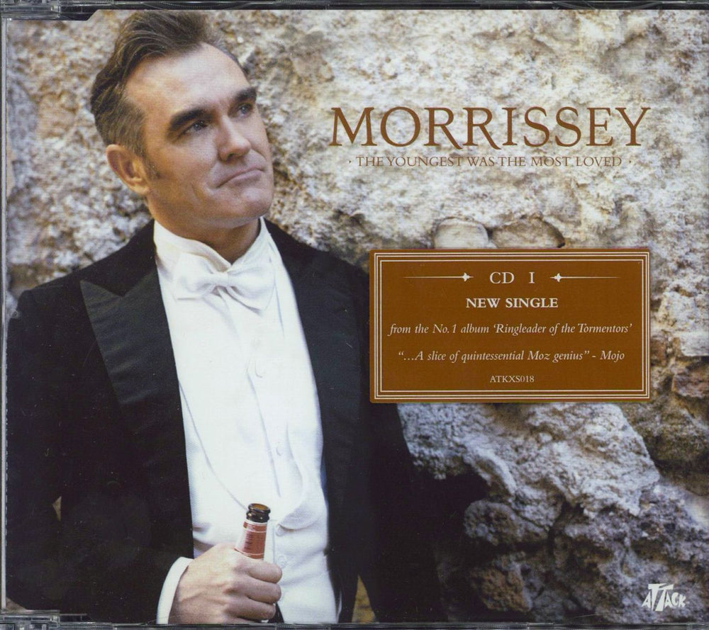 Morrissey The Youngest Was The Most Loved UK 2-CD single set (Double CD single) ATKXS/XD018