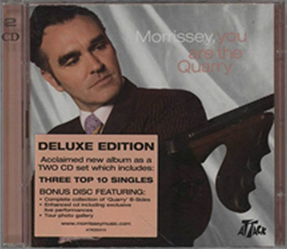 Morrissey You Are The Quarry UK 2 CD album set (Double CD) ATKDD013