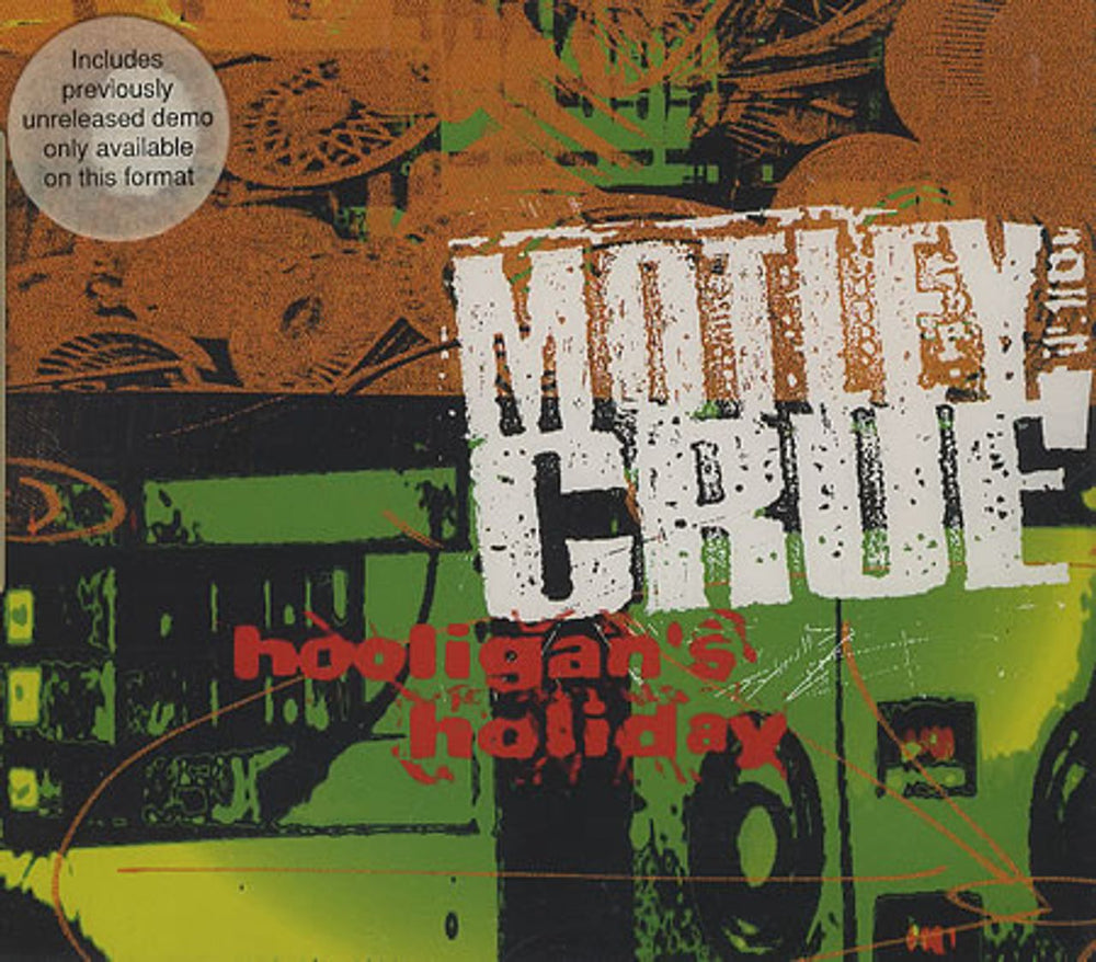 Motley Crue Hooligan's Holiday UK CD single (CD5 / 5") EKR180CD