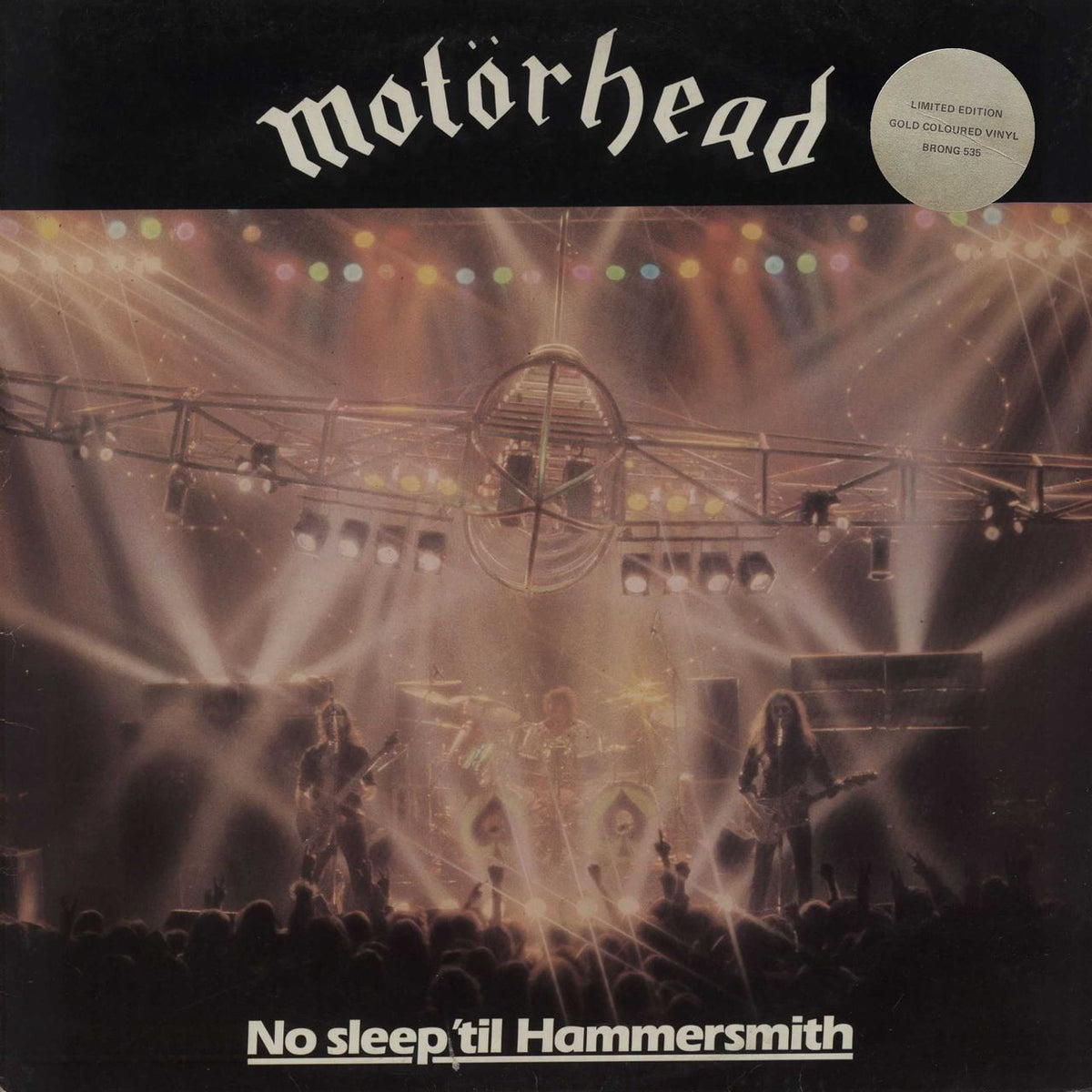 Motorhead No Sleep 'Til Hammersmith - Gold + Inner & Hype 