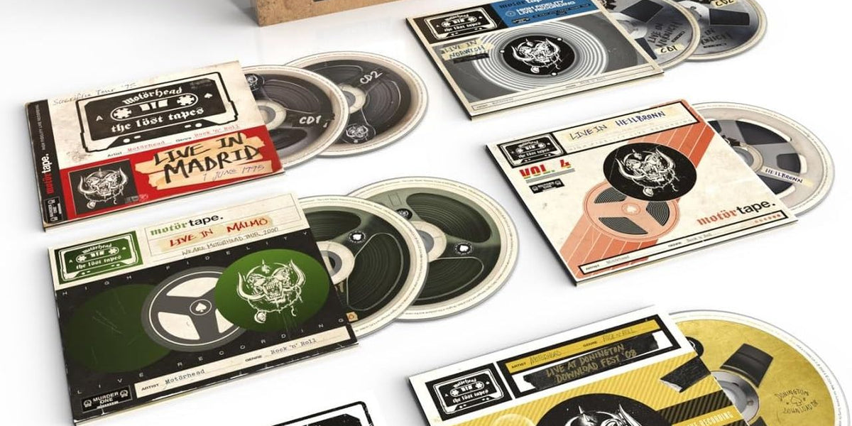 Motorhead The Lost Tapes: The Collection Volumes 1-5 - 8-CD Box Set - —  RareVinyl.com