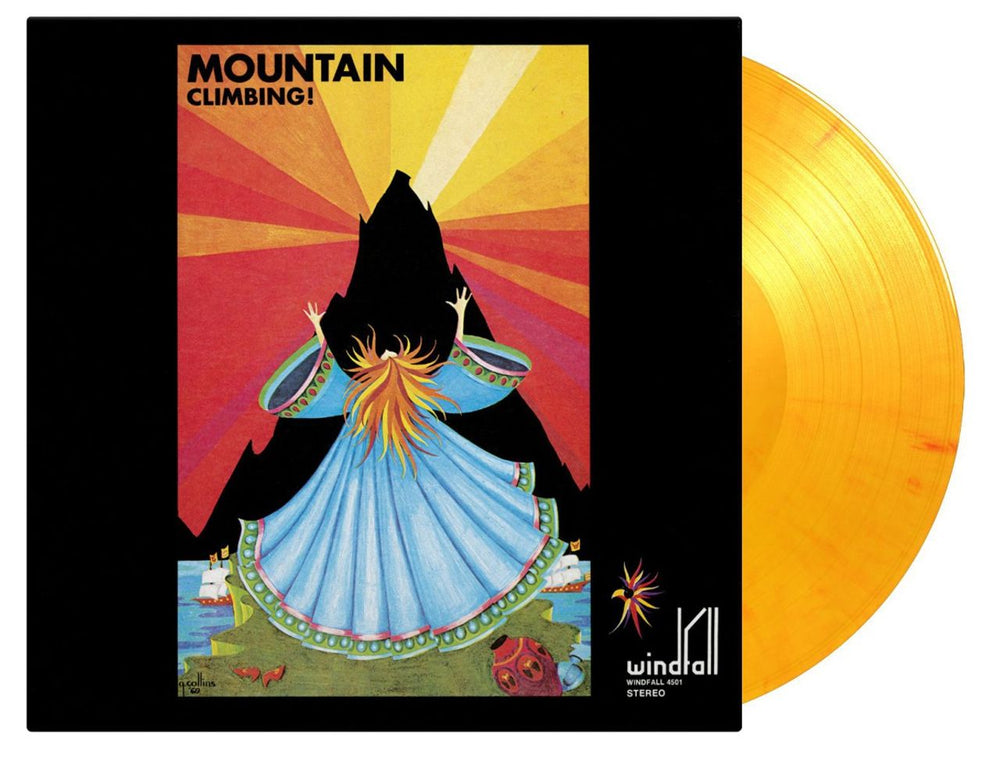 Mountain Climbing! - Flaming Coloured Vinyl 180 Gram UK vinyl LP album (LP record) MOVLP3142