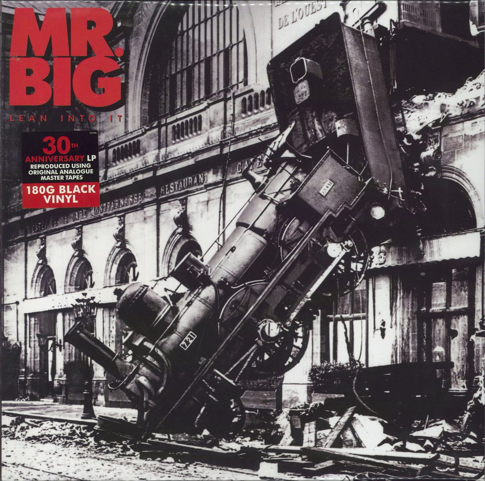 Mr Big (US) Lean Into It - 30th Anniversary German vinyl LP album (LP record) EVLP036