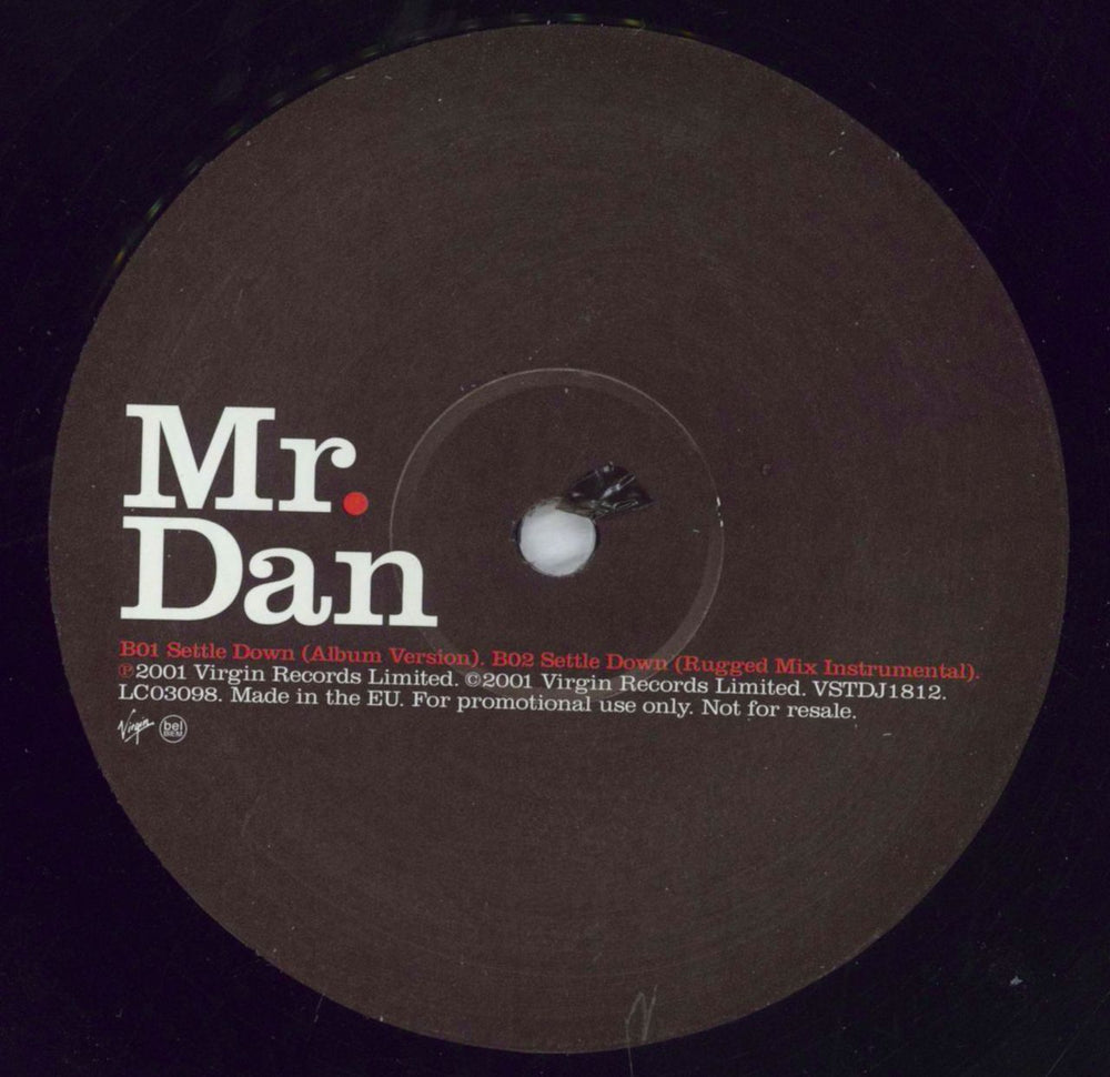 Mr. Dan Mr. Dan EP UK Promo 12" vinyl single (12 inch record / Maxi-single) MD012MR827363