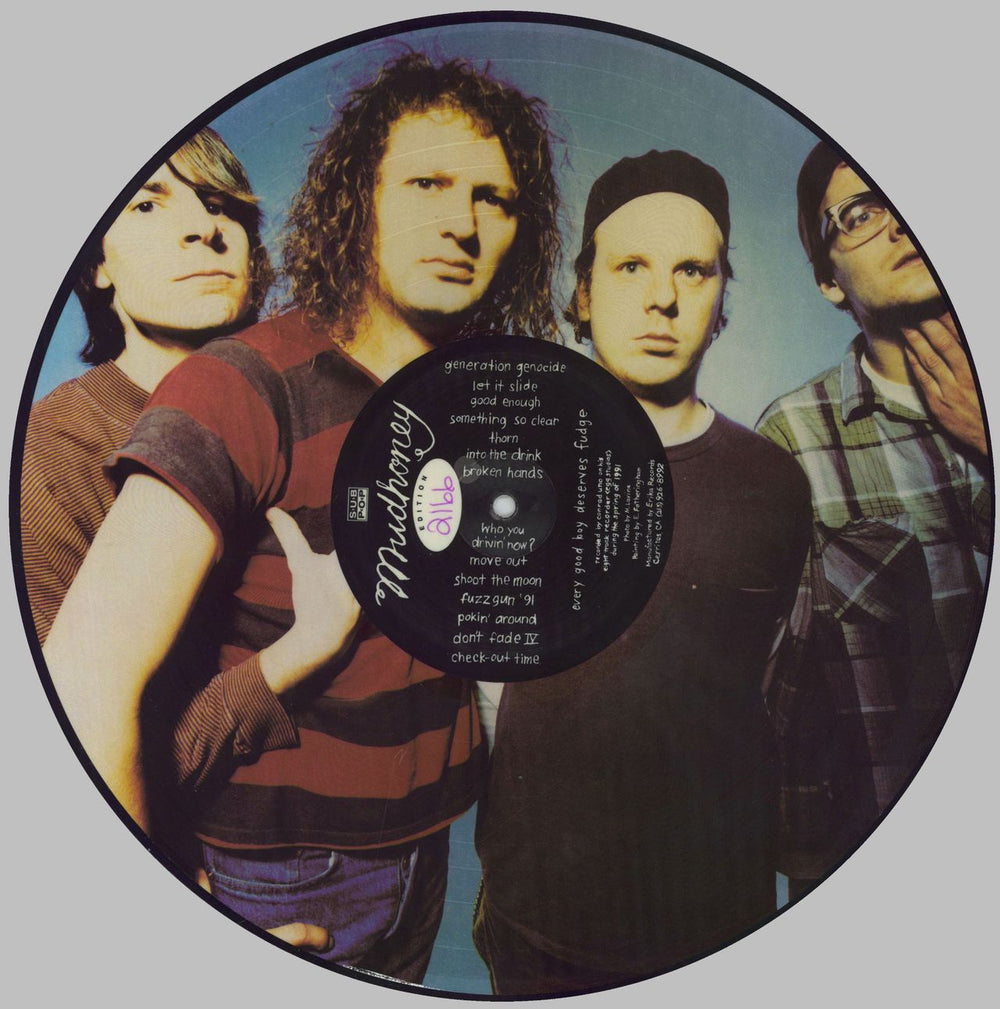 Mudhoney Every Good Boy Deserves Fudge US picture disc LP (vinyl picture disc album)