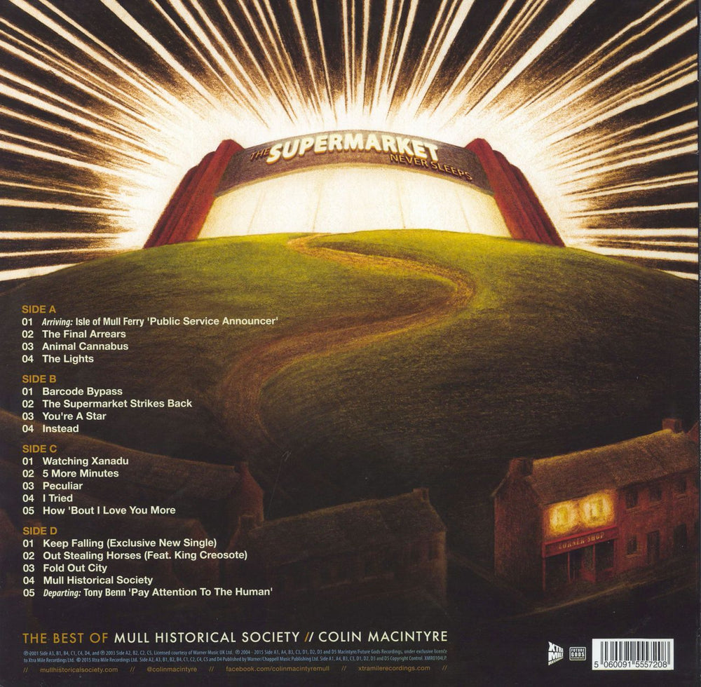 Mull Historical Society The Best Of Mull Historical Society / Colin MacIntyre - Gold vinyl + CD UK 2-LP vinyl record set (Double LP Album) 5060091557208