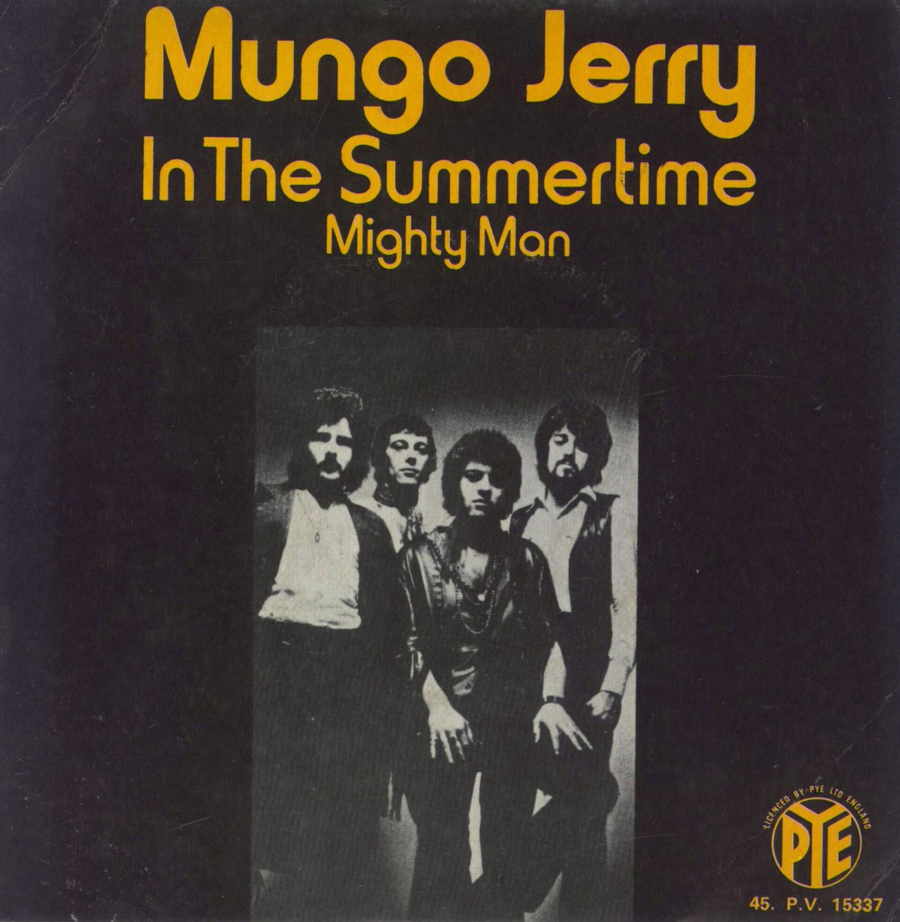 Mungo Jerry In The Summertime French 7" vinyl — RareVinyl.com