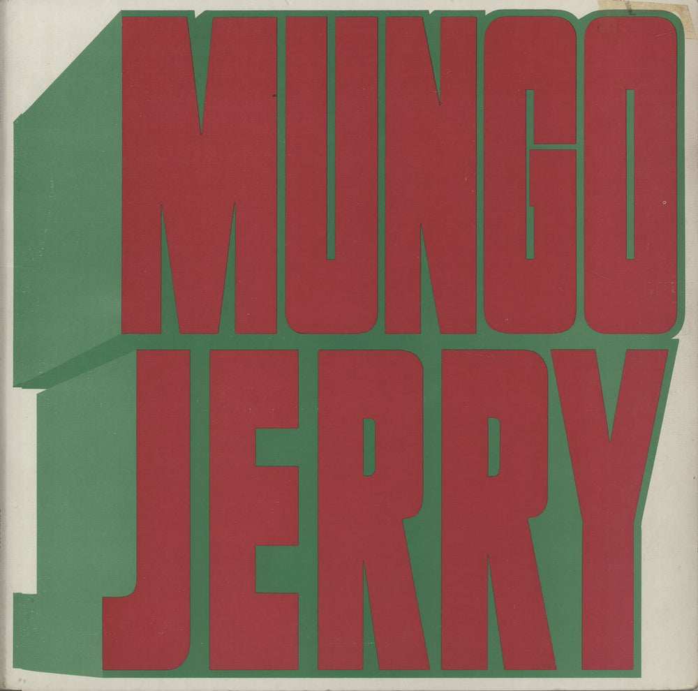 Mungo Jerry Mungo Jerry + 3D glasses UK vinyl LP album (LP record) DNLS3008