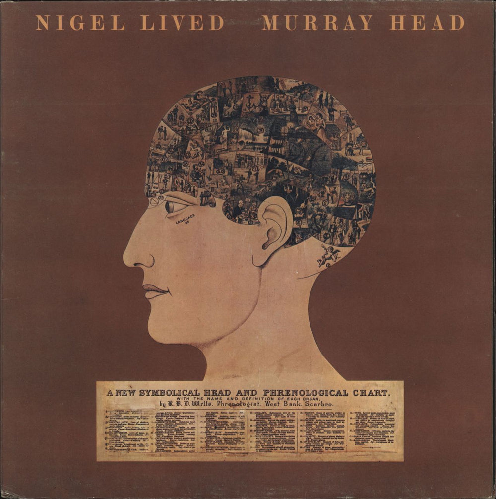 Murray Head Nigel Lived UK vinyl LP album (LP record) 65503