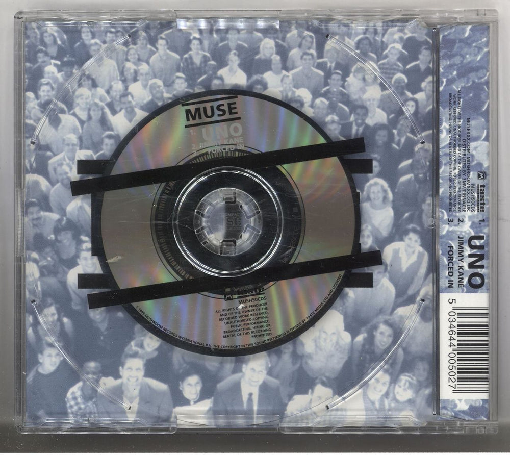 Muse Uno UK CD single (CD5 / 5") USEC5UN212183