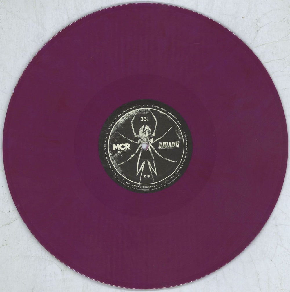 My Chemical Romance Danger Days: The True Lives Of The Fabulous Killjoys - Purple Vinyl US vinyl LP album (LP record) MAPLPDA824242