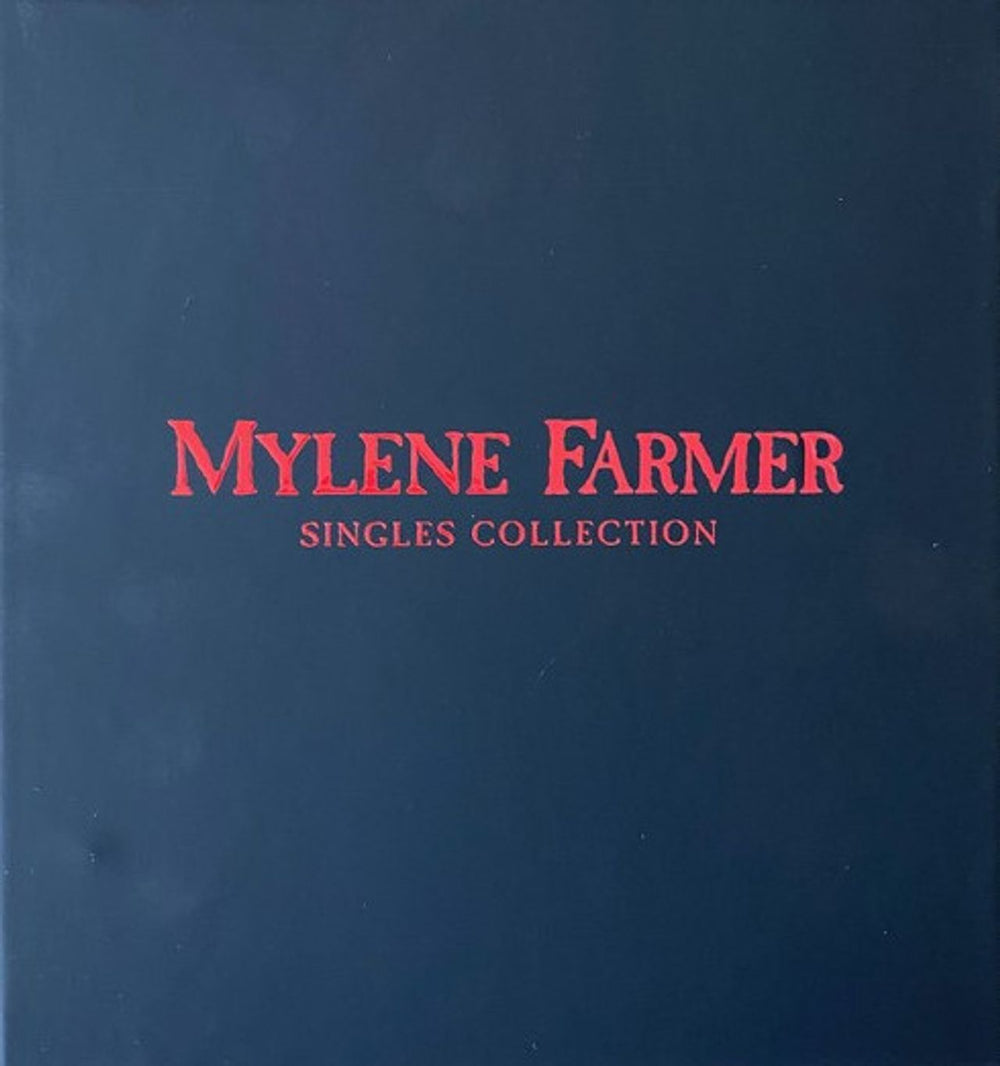 Mylene Farmer Singles Collection - Coloured & Marbled Vinyl - Sealed French 7" single box set 538711-4