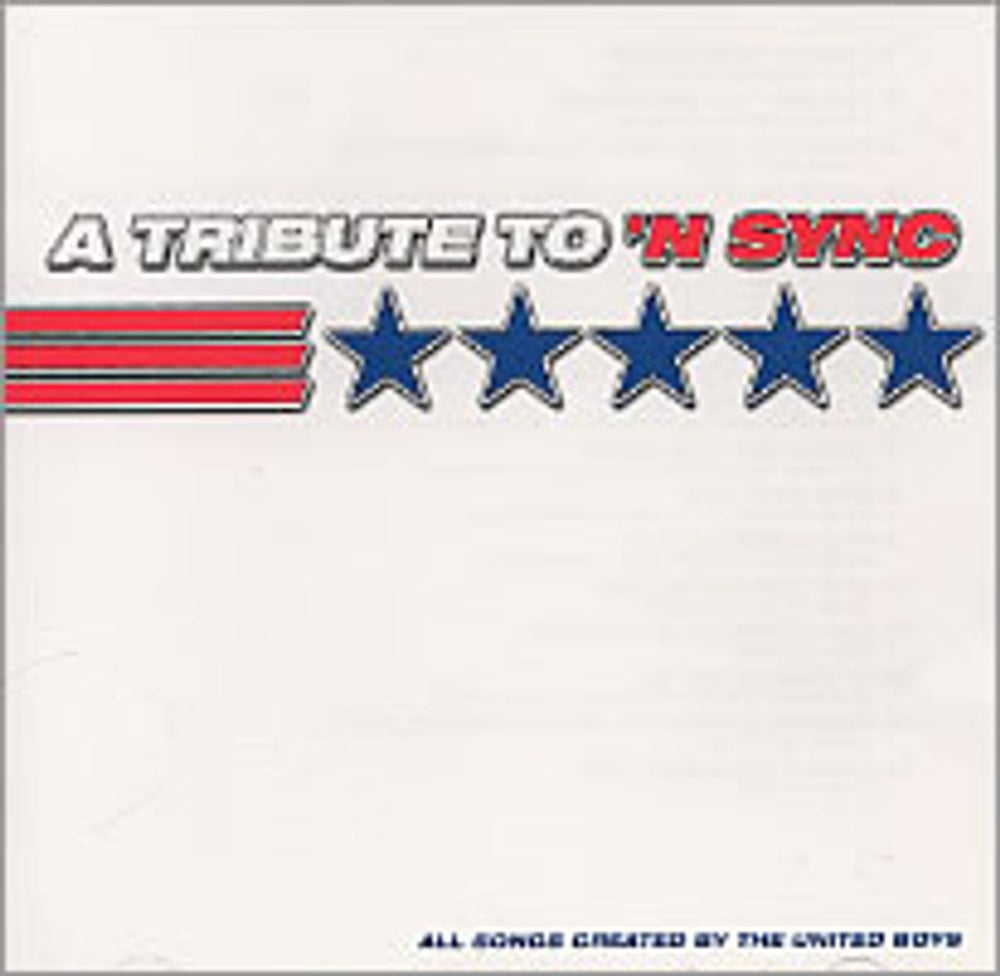 N Sync A Tribute To N' Sync US CD album (CDLP) BIG4023-2