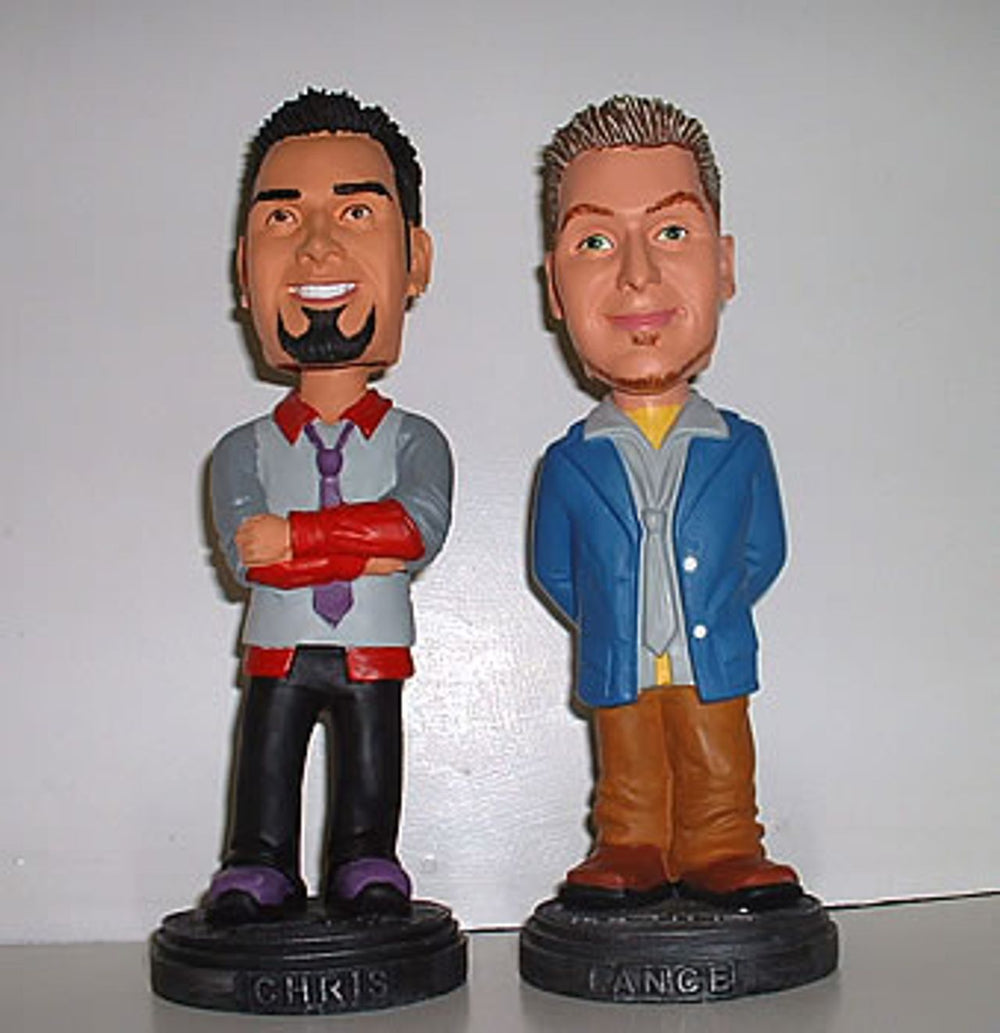 N Sync Chris And Lance Bobblehead Figures US memorabilia BOBBLEHEAD FIGURES