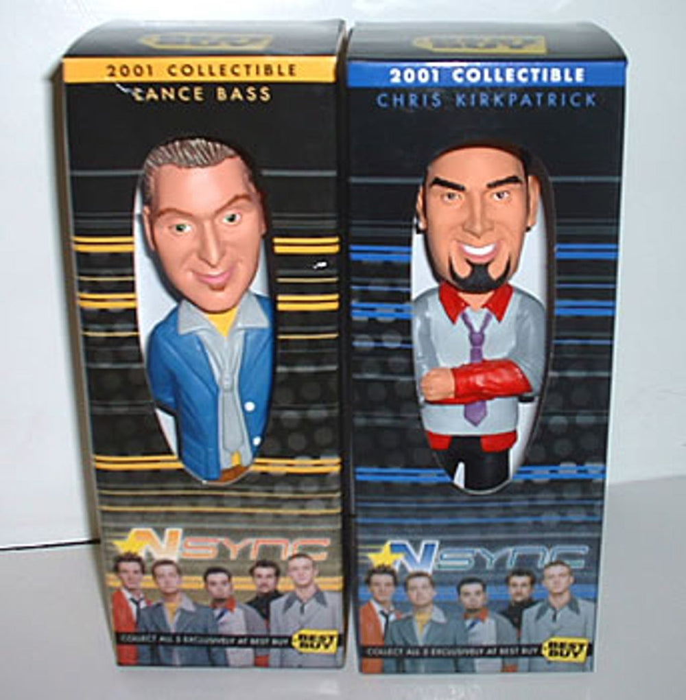 N Sync Chris And Lance Bobblehead Figures US memorabilia NSYMMCH324252