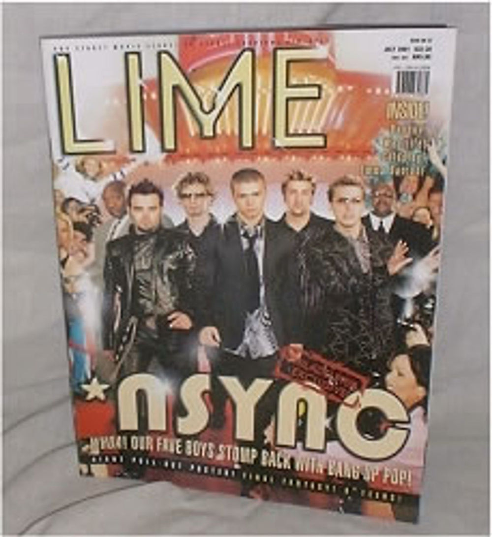 N Sync Lime Singapore magazine ISSUE NO 57