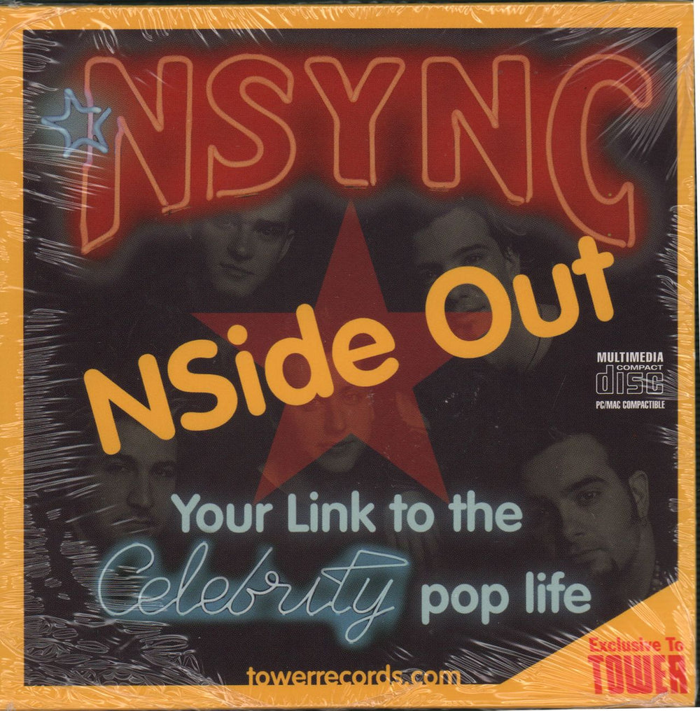 N Sync NSide Out US Promo CD-ROM OP-I000-05