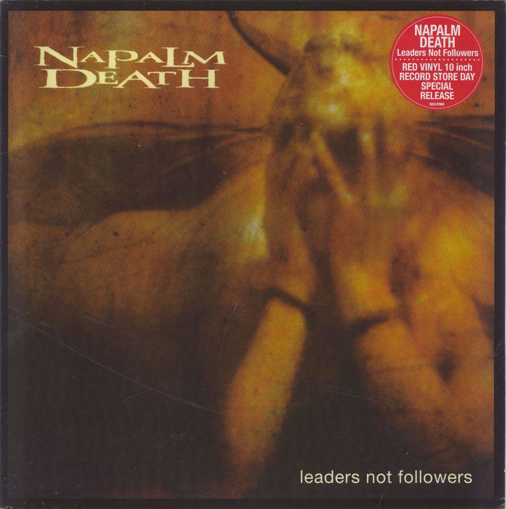 Napalm Death Leaders Not Followers EP - RSD - EX Sealed UK 10" vinyl single (10 inch record) SECLP069