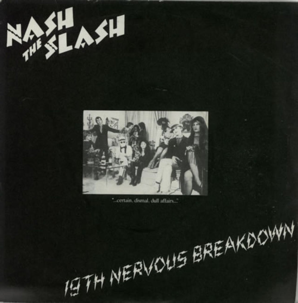 Nash The Slash 19th Nervous Breakdown UK 7" vinyl single (7 inch record / 45) DIN29