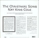 Nat King Cole The Christmas Song UK picture disc LP (vinyl picture disc album) 889397577612