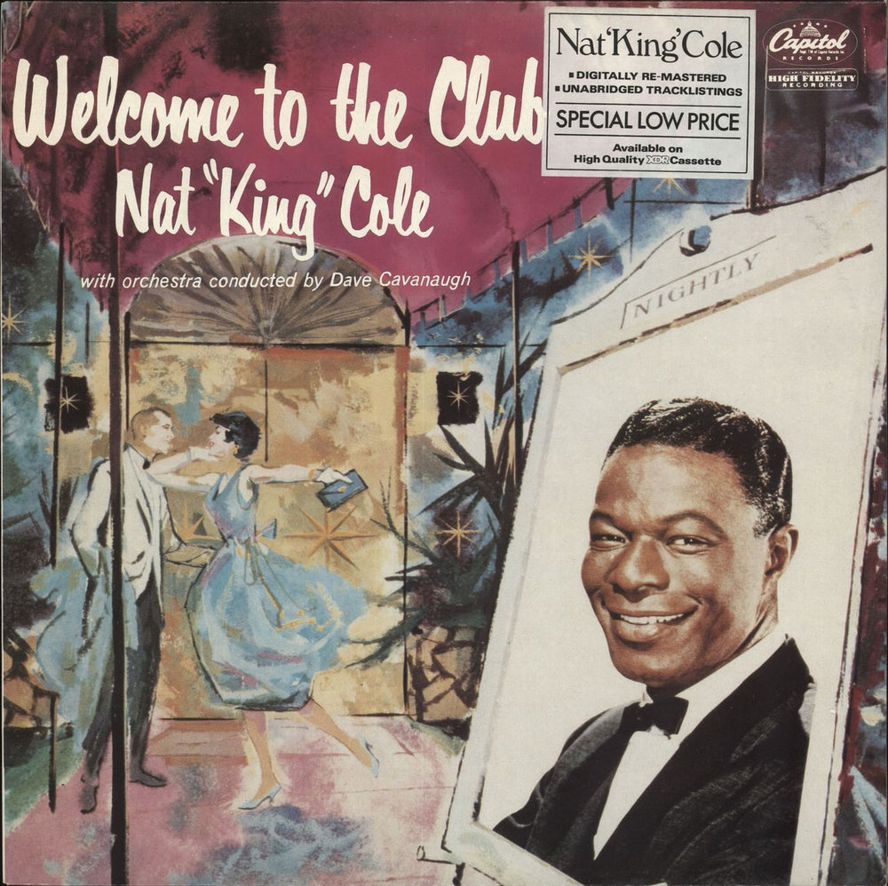 Nat King Cole Welcome To The Club UK vinyl LP album (LP record) EMS1107