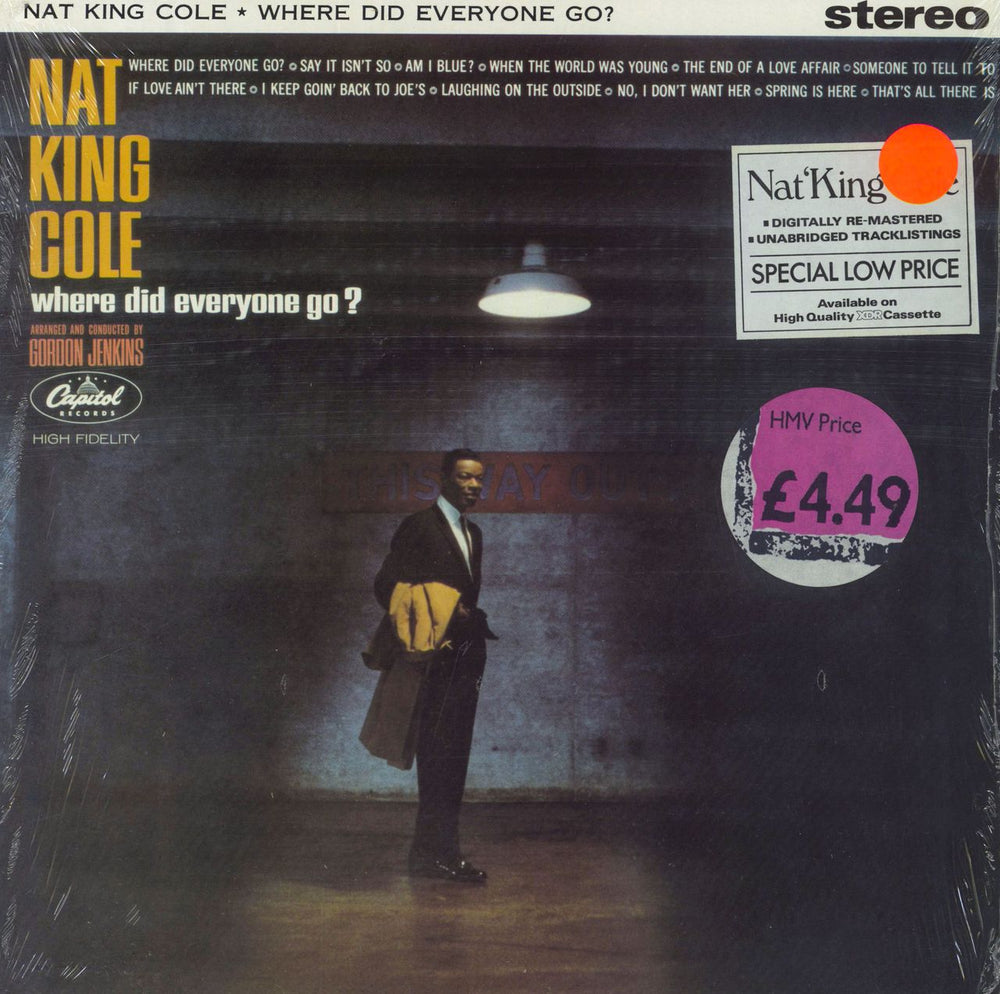 Nat King Cole Where Did Everyone Go? - Sealed UK vinyl LP album (LP record) EMS1114