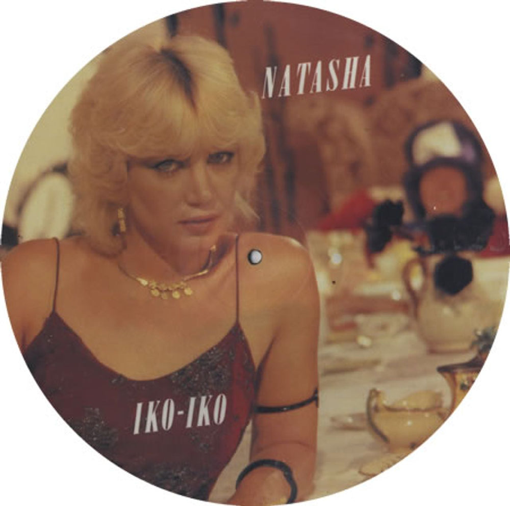 Natasha Iko Iko UK 12" vinyl picture disc (12 inch picture record) TOWX122