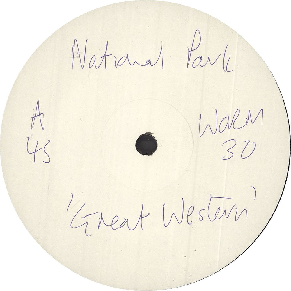 National Park Great Western + 12" Test Pressing UK 10" vinyl single (10 inch record) NB210GR749017