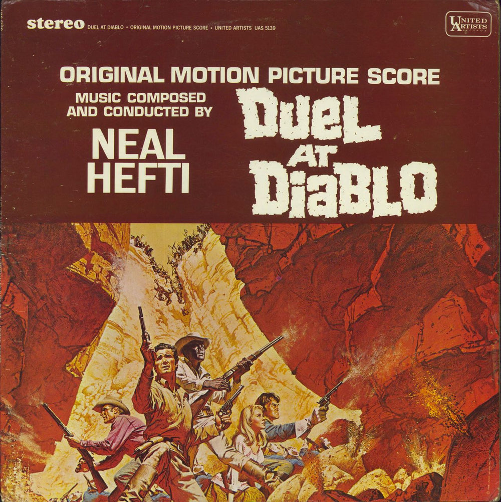 Neal Hefti Duel At Diablo US vinyl LP album (LP record) UAS5139