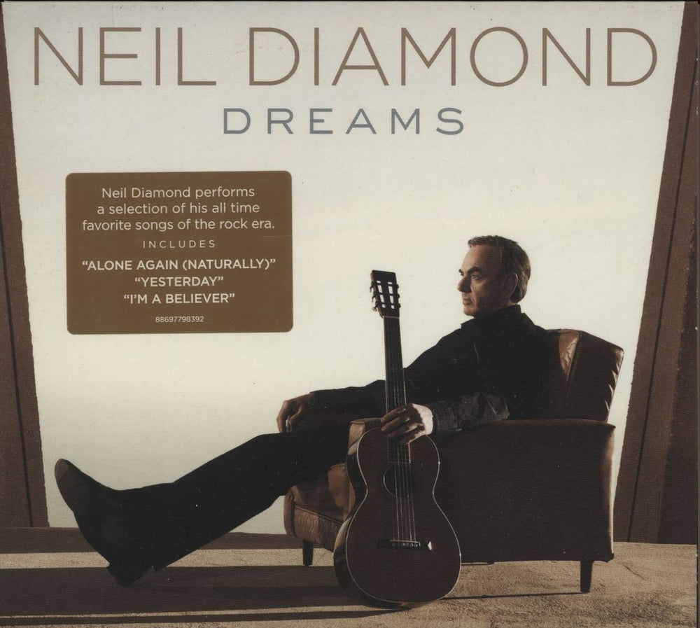 Neil Diamond Dreams UK CD album (CDLP) 886977983924