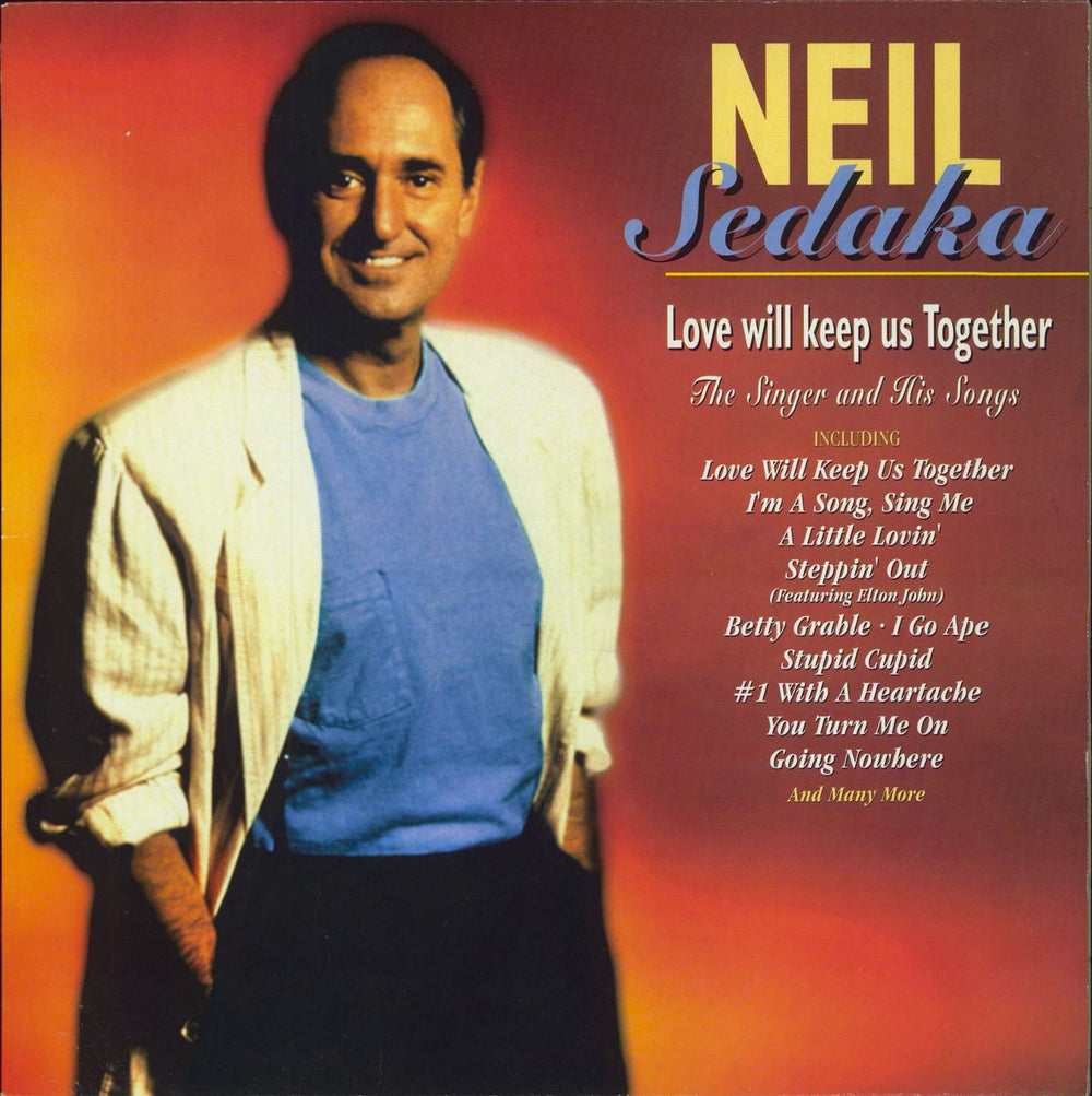 Neil Sedaka Love Will Keep Us Together UK vinyl LP album (LP record) 517351-1