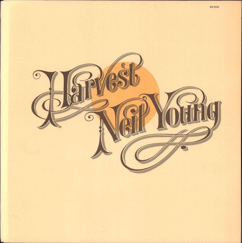 Neil Young Harvest Australian vinyl LP album (LP record) MS2032