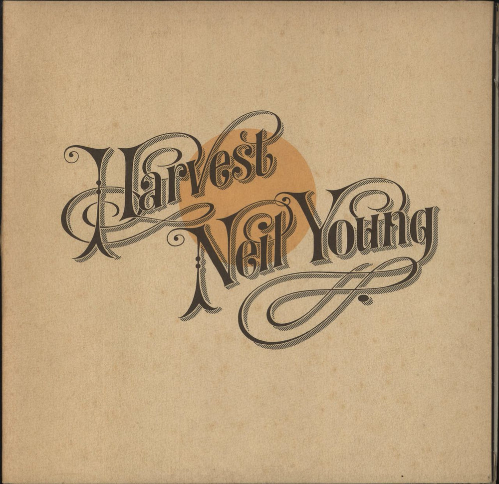 Neil Young Harvest - Cream Vinyl Dutch vinyl LP album (LP record) REP44131