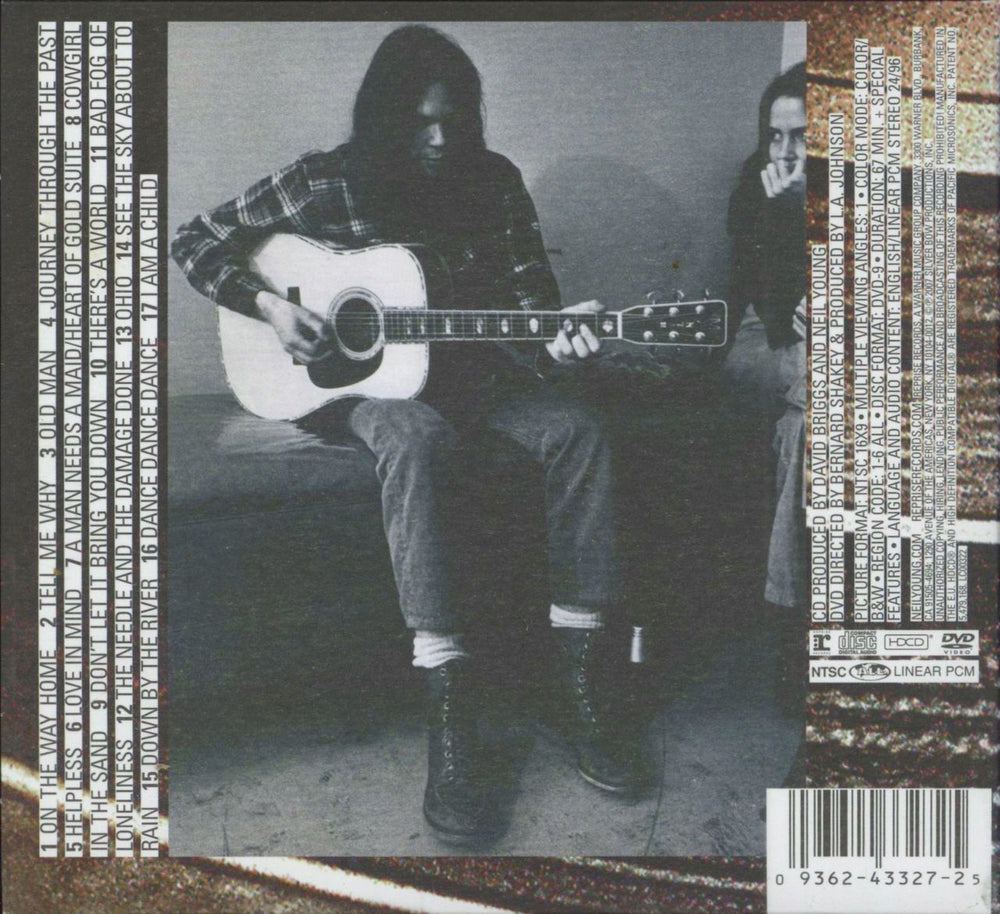 Neil Young Live At Massey Hall 1971 UK 2-disc CD/DVD set