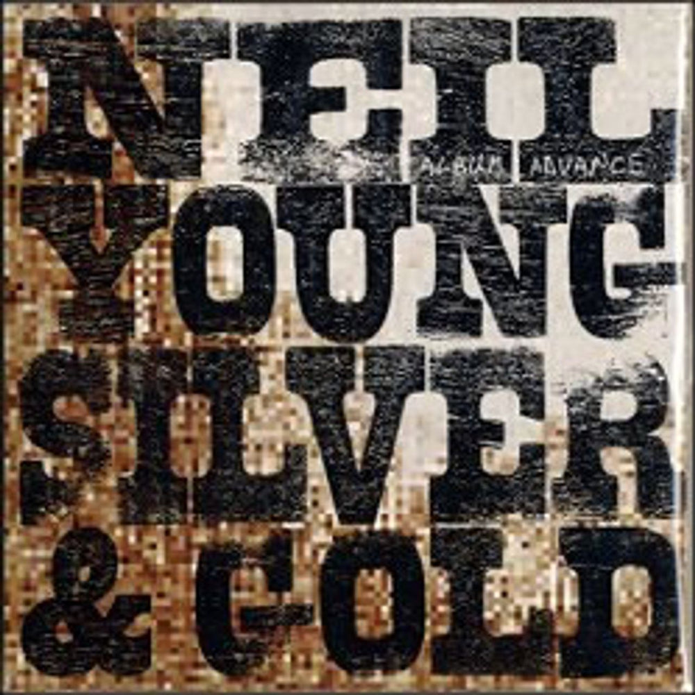 Neil Young Silver & Gold US Promo CD album (CDLP) 2A47305B